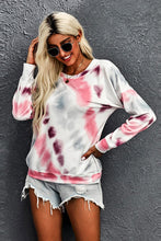 Load image into Gallery viewer, Drop Shoulder Tie Dye  Tee
