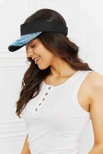 Load image into Gallery viewer, Fame Make It Sparkle Visor Hat
