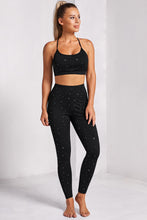 Load image into Gallery viewer, Cheetah Print Sport Bra Legging Set
