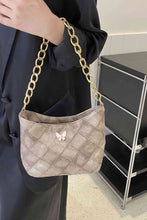 Load image into Gallery viewer, Butterfly Decor PU Leather Shoulder Bag
