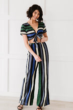 Load image into Gallery viewer, Dress Day So Divine Striped Crop Top and Pants Set
