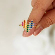 Load image into Gallery viewer, Heart Shape Zircon 925 Sterling Silver Ring

