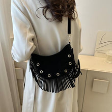 Load image into Gallery viewer, Fringe Detail Crossbody Bag

