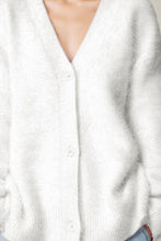 Load image into Gallery viewer, Button Up Dropped Shoulder Cardigan
