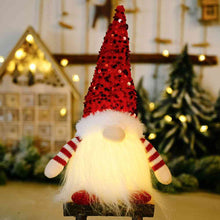 Load image into Gallery viewer, Sequin Light-Up Faceless Gnome
