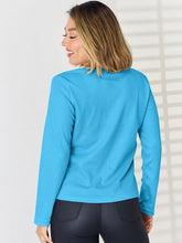 Load image into Gallery viewer, Notched Long Sleeve T-Shirt
