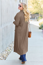 Load image into Gallery viewer, Basic Bae Full Size Open Front Long Sleeve Cover Up
