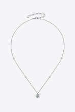 Load image into Gallery viewer, 2 Carat Moissanite 4-Prong 925 Sterling Silver Necklace
