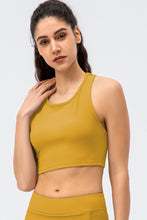 Load image into Gallery viewer, Ribbed Cropped Yoga Racerback Tank Top
