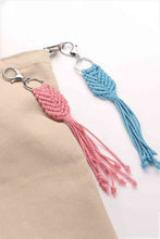 Load image into Gallery viewer, Assorted 4-Pack Handmade Fringe Keychain
