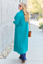 Load image into Gallery viewer, Basic Bae Full Size Open Front Long Sleeve Cover Up
