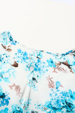 Load image into Gallery viewer, Floral Surplice Split Tie Waist Maxi Dress
