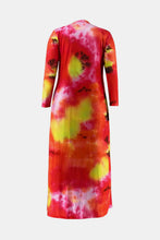 Load image into Gallery viewer, Plus Size Tie-Dye Sports Bra, Leggings, and Duster Kimono Set
