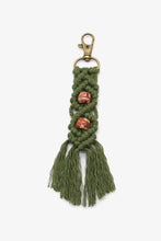 Load image into Gallery viewer, Assorted 4-Pack Handmade Macrame Fringe Keychain
