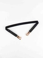 Load image into Gallery viewer, Zinc Alloy Buckle Elastic PU Belt
