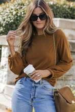 Load image into Gallery viewer, Round Neck Long Sleeve T-Shirt
