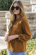 Load image into Gallery viewer, Round Neck Long Sleeve T-Shirt
