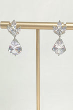 Load image into Gallery viewer, Zirconia Stone Drop Earrings
