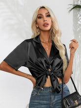 Load image into Gallery viewer, Button Up Collared Neck Shirt

