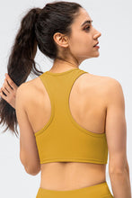 Load image into Gallery viewer, Ribbed Cropped Yoga Racerback Tank Top
