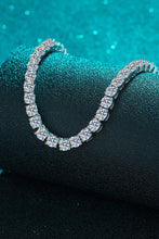 Load image into Gallery viewer, Moissanite Rhodium-Plated Necklace
