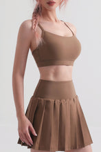 Load image into Gallery viewer, Cutout Racerback Scoop Neck Sports Bra
