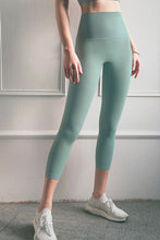 Load image into Gallery viewer, Feel Like Skin Elastic Waistband Cropped Yoga Leggings
