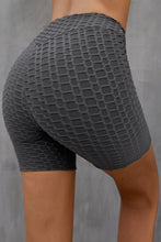 Load image into Gallery viewer, Textured High Waisted Biker Shorts
