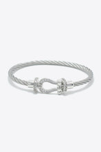 Load image into Gallery viewer, Men Rhinestone Cable Bracelet
