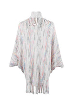 Load image into Gallery viewer, Fringe Detail Printed Poncho
