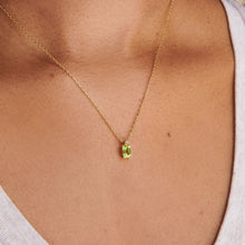 Load image into Gallery viewer, Titanium Steel Inlaid Zircon Pendant Necklace
