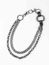Load image into Gallery viewer, Punk Aluminium Chain Belt
