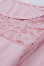Load image into Gallery viewer, Contrast Lace Button Up Top
