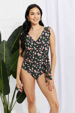 Load image into Gallery viewer, Marina West Swim Full Size Float On Ruffle Faux Wrap One-Piece in Floral
