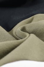 Load image into Gallery viewer, Full Size Range Color Block Cowl Neck Hoodie
