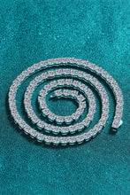 Load image into Gallery viewer, Moissanite Rhodium-Plated Necklace
