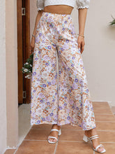 Load image into Gallery viewer, Floral High Waist Culottes
