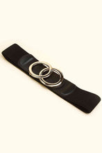 Load image into Gallery viewer, Zinc Alloy Buckle Elastic PU Belt

